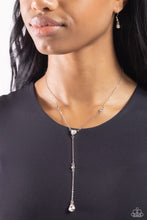 Load image into Gallery viewer, Lavish Lariat White Necklace