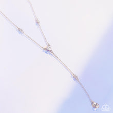 Load image into Gallery viewer, Lavish Lariat White Necklace
