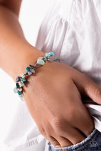 Load image into Gallery viewer, Knotted Kingdom Green Pull Cord Bracelet