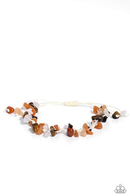 Knotted Kingdom Orange Pull Cord Bracelet