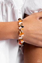 Load image into Gallery viewer, Knotted Kingdom Orange Pull Cord Bracelet