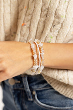 Load image into Gallery viewer, Notoriously Nuanced White Coil Bracelet