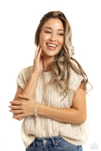 Load image into Gallery viewer, Notoriously Nuanced White Coil Bracelet