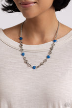 Load image into Gallery viewer, My HEARTBEAT Will Go On Blue Necklace