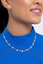 Load image into Gallery viewer, Pronged Passion White Necklace
