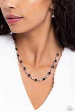 Load image into Gallery viewer, Pronged Passion Black Necklace