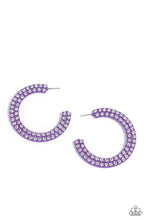 Load image into Gallery viewer, Flawless Fashion Purple Earrings