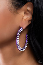 Load image into Gallery viewer, Flawless Fashion Purple Earrings
