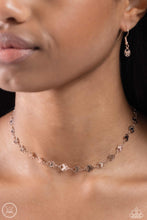 Load image into Gallery viewer, Fluttering Festival Rose Gold Choker