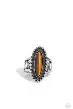 Load image into Gallery viewer, Oblong Occasion Brown Ring
