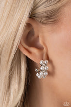 Load image into Gallery viewer, White Collar Wardrobe White Earrings