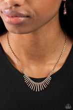 Load image into Gallery viewer, FLARE to be Different Gold Necklace