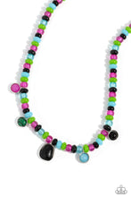 Load image into Gallery viewer, Colorfully California Black Necklace