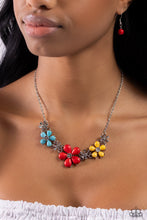 Load image into Gallery viewer, Growing Garland Red Necklace
