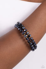 Load image into Gallery viewer, Seriously Stellar Blue Coil Bracelet