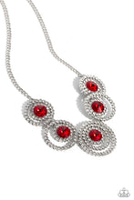 Load image into Gallery viewer, Dramatic Darling Red Necklace