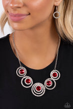 Load image into Gallery viewer, Dramatic Darling Red Necklace