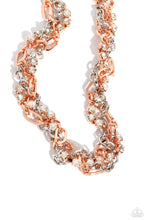 Load image into Gallery viewer, Totally Two-Toned Copper Necklace