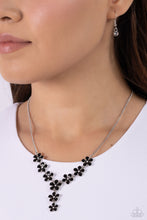 Load image into Gallery viewer, Flowering Feature Black Necklace
