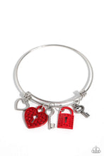 Load image into Gallery viewer, Locked Legacy Red Bangle
