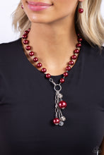 Load image into Gallery viewer, White Collar Welcome Red Necklace
