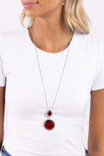 Load image into Gallery viewer, Castle Cadenza Red Necklace