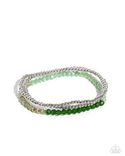 Load image into Gallery viewer, Backstage Beading Green Bracelet
