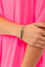 Load image into Gallery viewer, Backstage Beading Green Bracelet