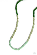 Load image into Gallery viewer, Backstage Beauty Green Necklace