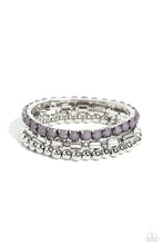 Load image into Gallery viewer, Monochromatic Maverick Silver Bracelet