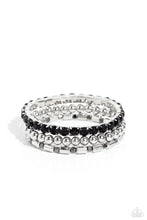 Load image into Gallery viewer, Monochromatic Maverick Black Bracelet