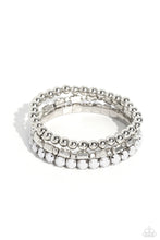 Load image into Gallery viewer, Monochromatic Maverick White Bracelet