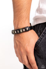 Load image into Gallery viewer, Unabashedly Urban Black Urban Snap Bracelet