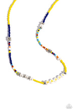 Load image into Gallery viewer, Happy to See You Yellow Necklace