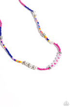 Load image into Gallery viewer, Happy to See You Pink Necklace