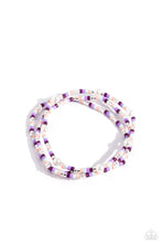 Load image into Gallery viewer, Colorblock Cache Purple Bracelet