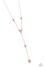 Load image into Gallery viewer, Lavish Lariat Copper Necklace