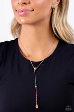 Load image into Gallery viewer, Lavish Lariat Copper Necklace