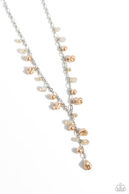 Admirable Array Brown Necklace