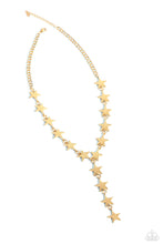 Load image into Gallery viewer, Reach for the Stars Gold Necklace
