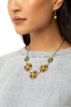 Load image into Gallery viewer, SUN and Fancy Free Green Necklace