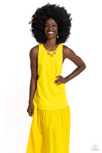 Load image into Gallery viewer, SUN and Fancy Free Yellow Necklace