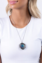 Load image into Gallery viewer, Flowering Fantasy Blue Necklace