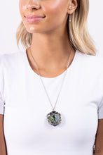 Load image into Gallery viewer, Flowering Fantasy Green Necklace