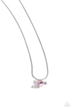 Load image into Gallery viewer, Courting Cupid Pink Necklace