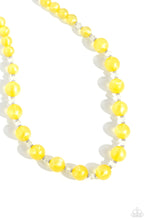 Load image into Gallery viewer, Timelessly Tantalizing Yellow Necklace