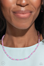 Load image into Gallery viewer, Colorfully GLASSY Pink Choker
