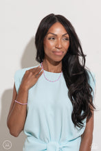 Load image into Gallery viewer, Colorfully GLASSY Pink Choker