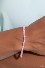 Load image into Gallery viewer, GLASS is in Session Pink Bracelet