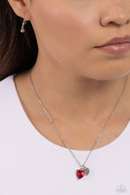 Load image into Gallery viewer, Devoted Delicacy Red Necklace